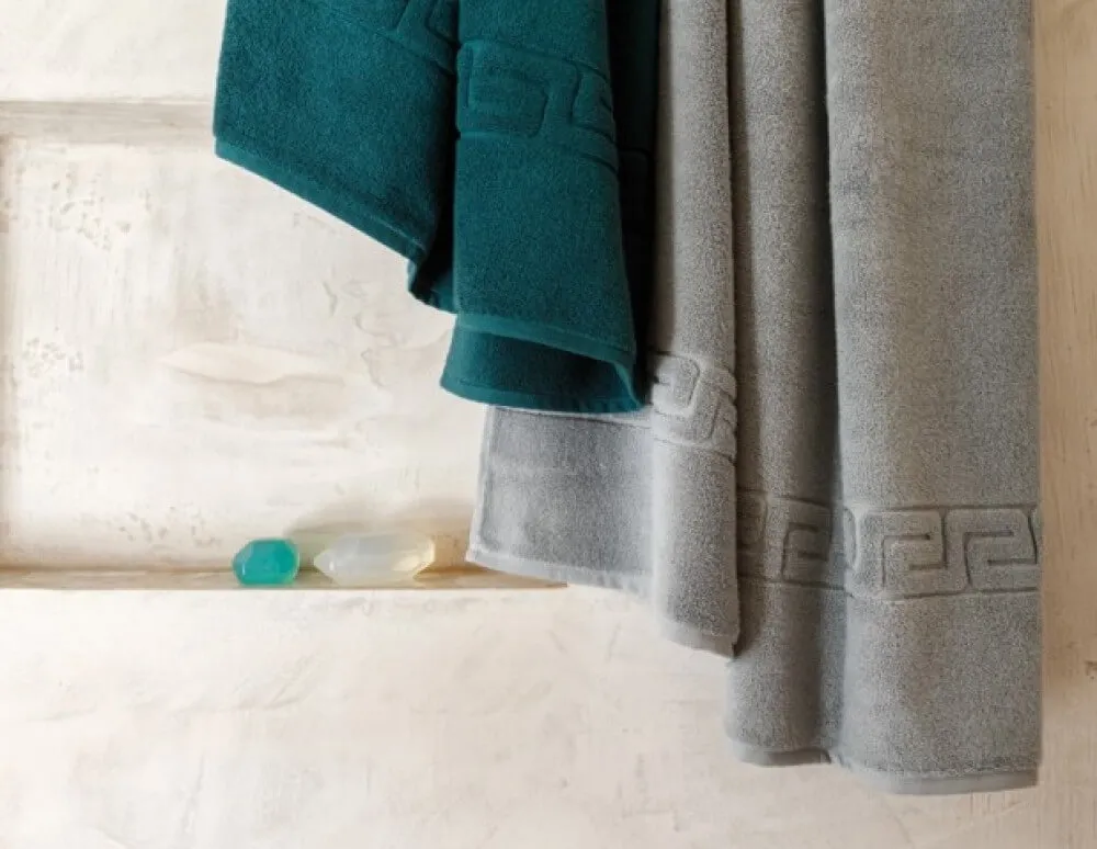 Махровое полотенце Dreamflor цвета морской волны от магазина Beddington.ru