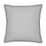 Наволочка PURE WHITE Percale Light Grey – Finition Black