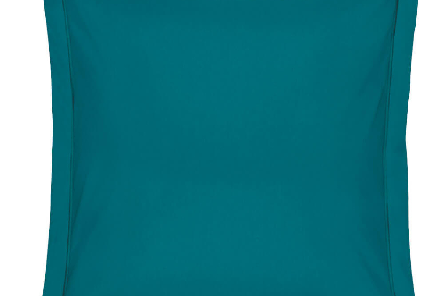 Наволочка SATIN UNI Bleu Paon 65x65 см