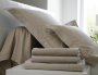 Простыня на резинке PERCALE UNI Chanvre