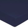 Простыня на резинке PERCALE UNI Navy