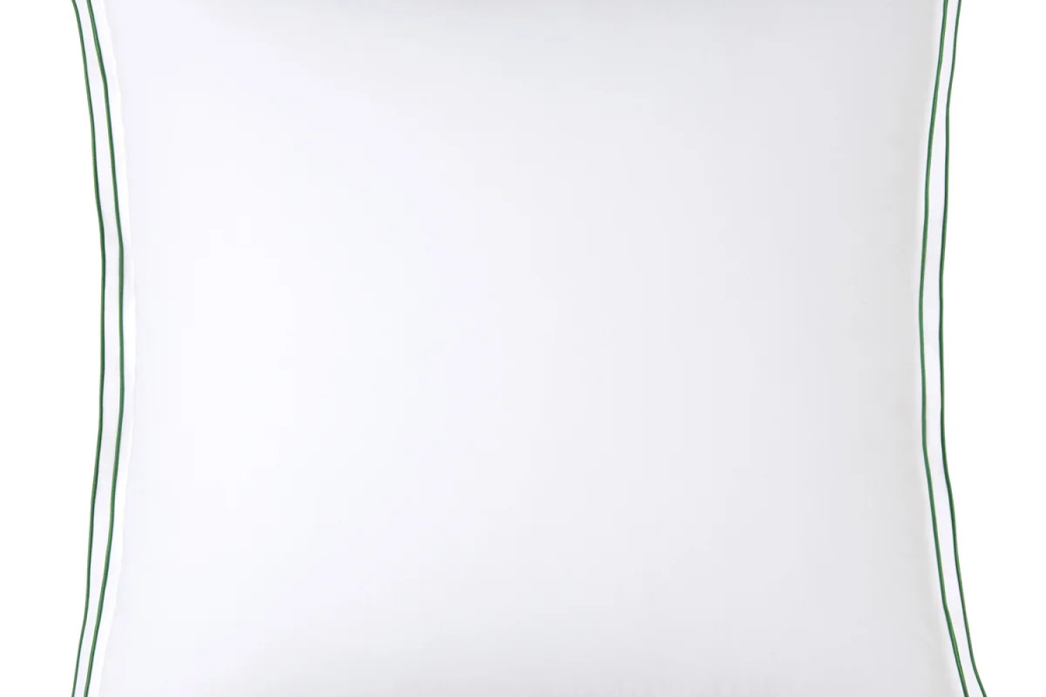 Наволочка PURE WHITE Percale Blanc – Finition Menthe 65x65 см