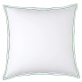 Наволочка PURE WHITE Percale Blanc – Finition Menthe