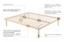 Ортопедическая решетка FLEXA STANDARD