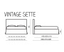 Кровать Vintage Sette