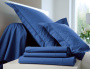 Наволочка для траверсины PERCALE UNI Bleu Royal