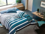 Постельное белье GRAND LARGE Bleu paon