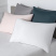 Наволочка PURE WHITE Satin Midnight Blue – Finition Black