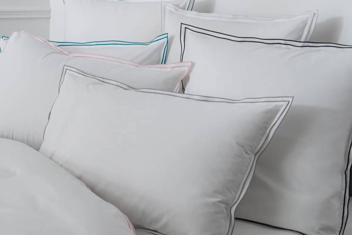 Наволочка PURE WHITE Percale Blanc – Finition Blanche 65x65 см