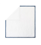 Пододеяльник Clair Obscur Blanc/Bleu