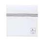 Пододеяльник PURE WHITE Percale Blanc – Finition Noire