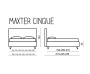 Кровать Maxter Cinque