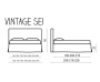 Кровать Vintage Sei