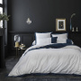 Пододеяльник Clair Obscur Blanc/Bleu