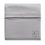 Пододеяльник PURE WHITE Satin Stone – Finition Black