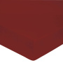 Простыня на резинке SATIN UNI Rouge